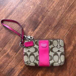 Coach wristlet